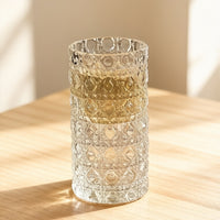 Premium Lead-Free Crystal 3D Bubble Embossed Mini Shot Glass Tasting Spirit Tumbler